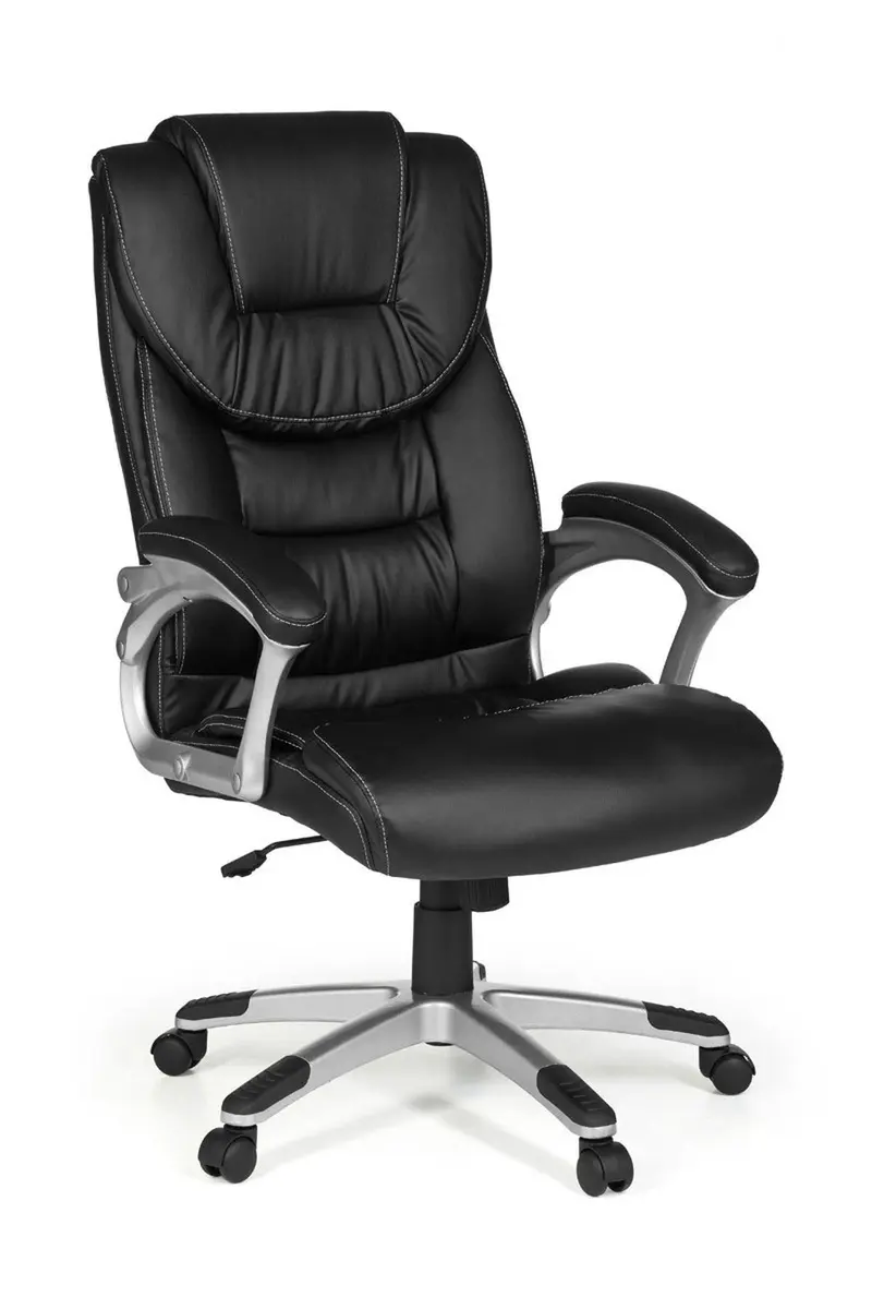 AMSTYLE fotel biurowy czarny SPM1.225