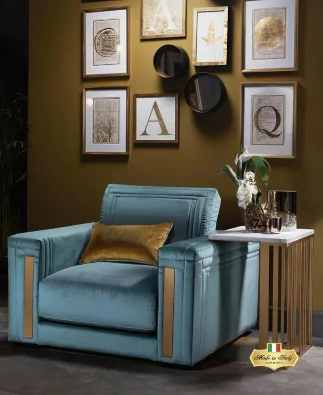 ATMOSFERA FOTEL WŁOSKI EKSKLUZYWNY 105CM / ADORA ARREDOCLASSIC