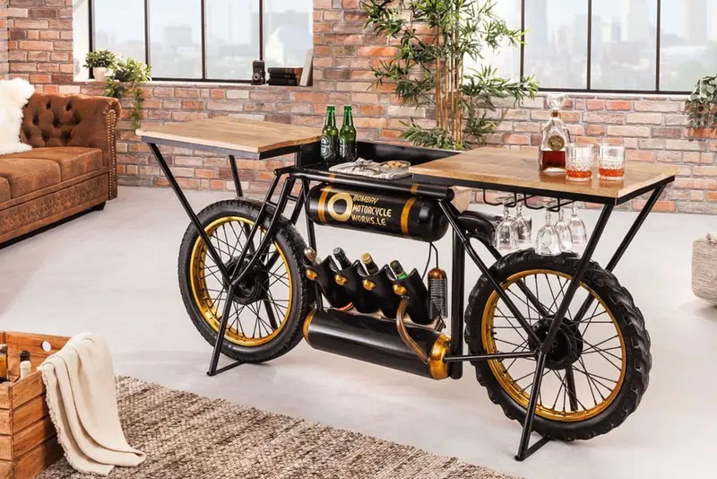 BAREK MOTOCYKL DREWNO MANGO / 42108 / INVICTA INTERIOR