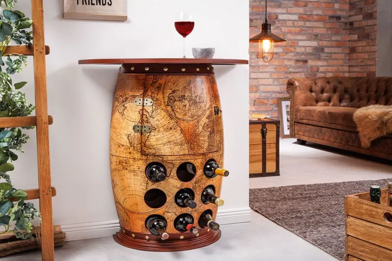 BAREK / STOJAK NA WINO / 42581 / INVICTA INTERIOR