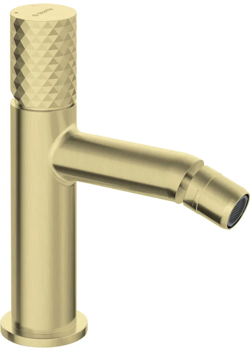 Bateria bidetowa Silia Hexa Złoty