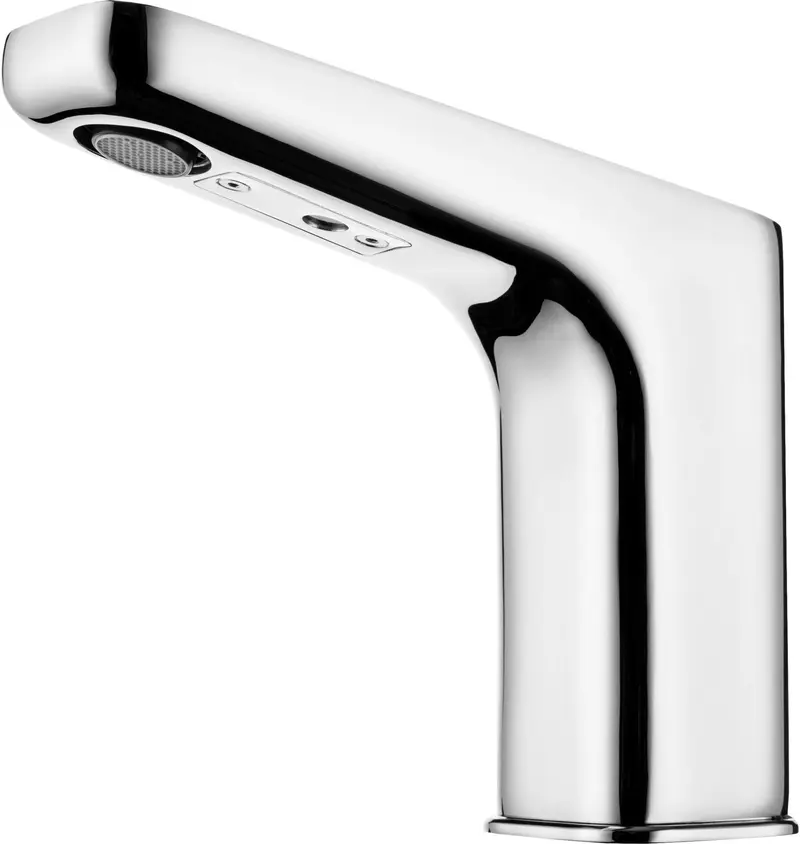 Bateria umywalkowa bezdotykowa bez regulacji temperatury - 4xAA Hiacynt Chrom