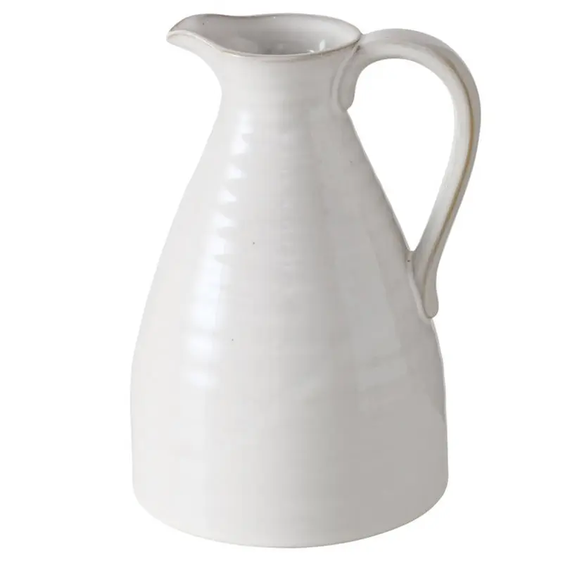 Biały dzbanek Tromona, Ø 16 cm