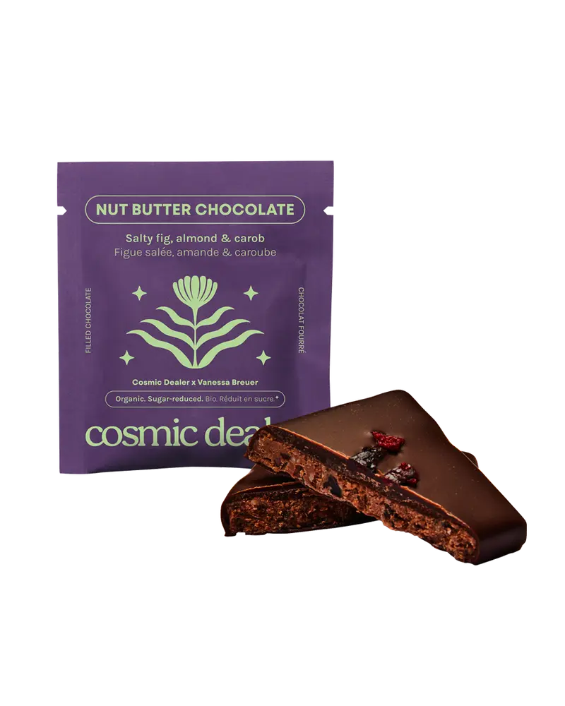 BIO Czekolada Salty Fig, almond & carob