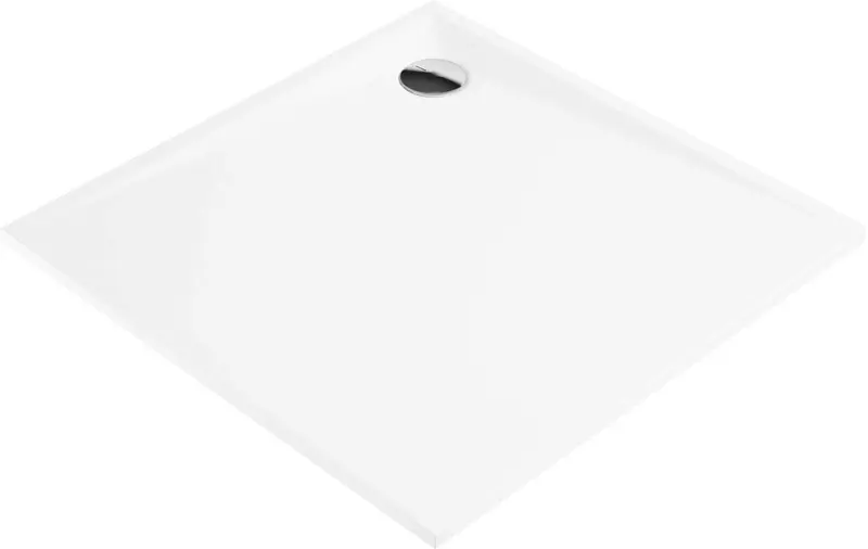 Brodzik akrylowy kwadratowy 80 cm Kerria Plus Biały