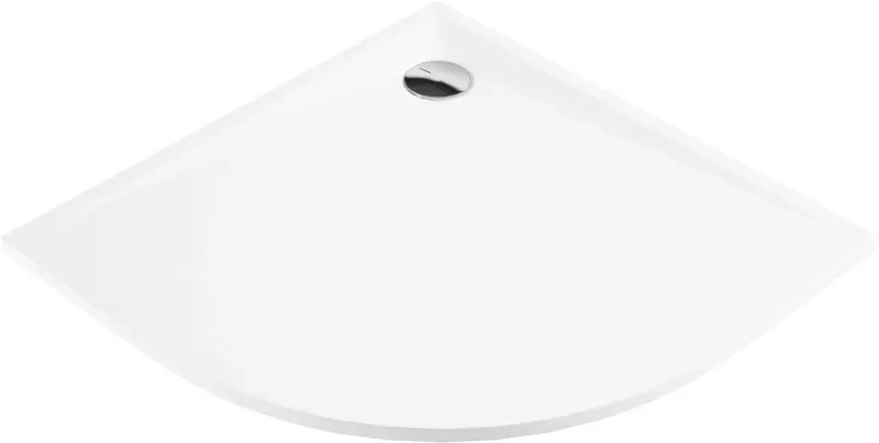 Brodzik akrylowy półokrągły 90 cm Kerria Plus Biały