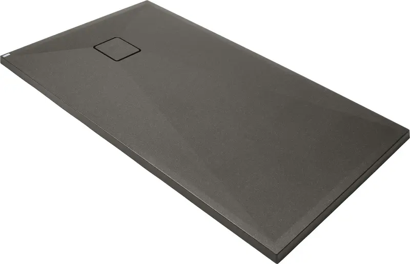 Brodzik granitowy prostokątny 140x70 cm Correo Antracyt