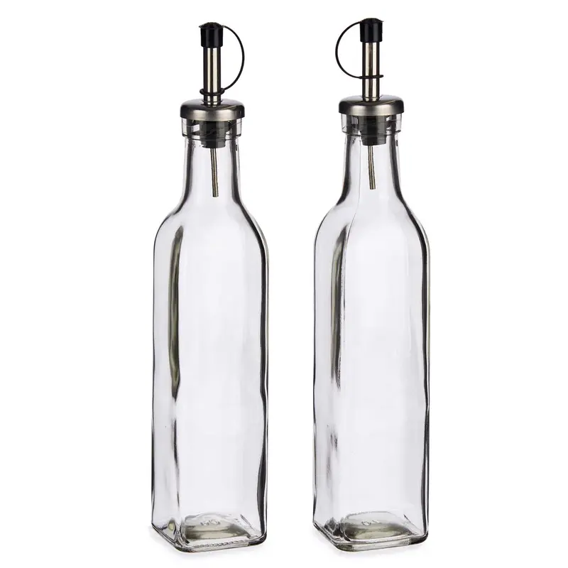 Butelki z dozownikiem na oliwę i ocet, 300 ml, 2 szt.