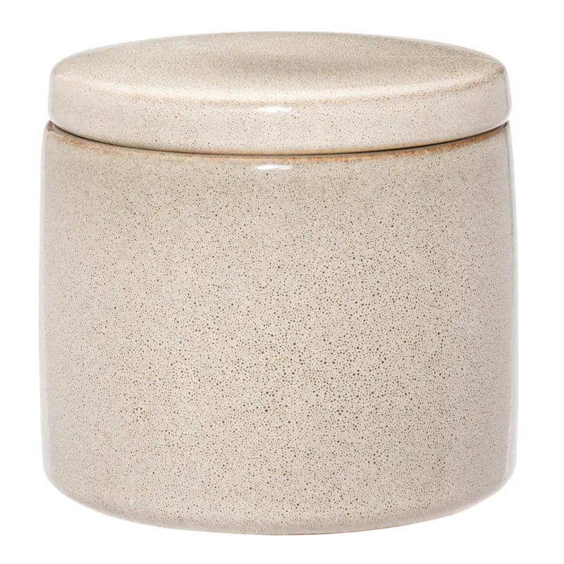Ceramiczny pojemnik z pokrywką LUODE, Ø 10 cm