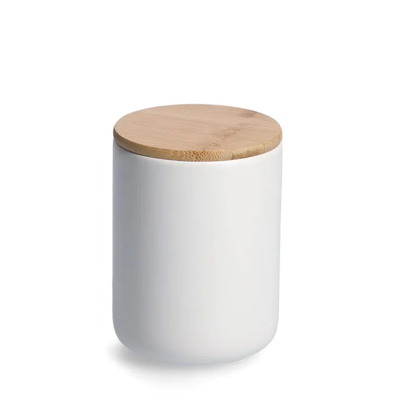 Ceramiczny słoik z wieczkiem, na produkty sypkie, 670 ml