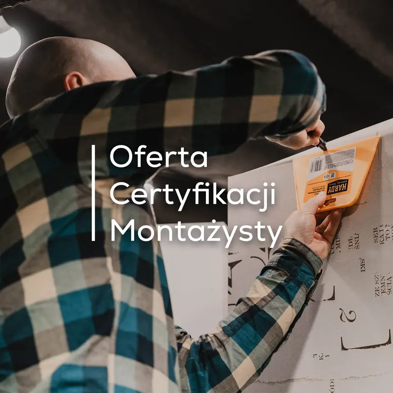 Certyfikacja montażysty - Tapety na wymiar+AQUA ZONE - 21-22.10.2027 Wrocław
