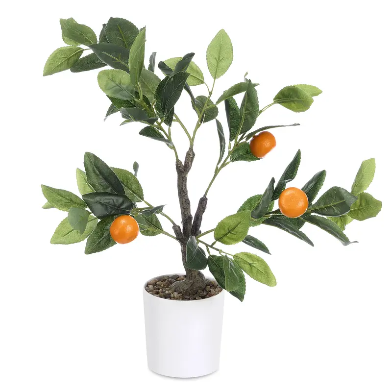 Dekoracyjne drzewko pomarańczowe, 58 cm