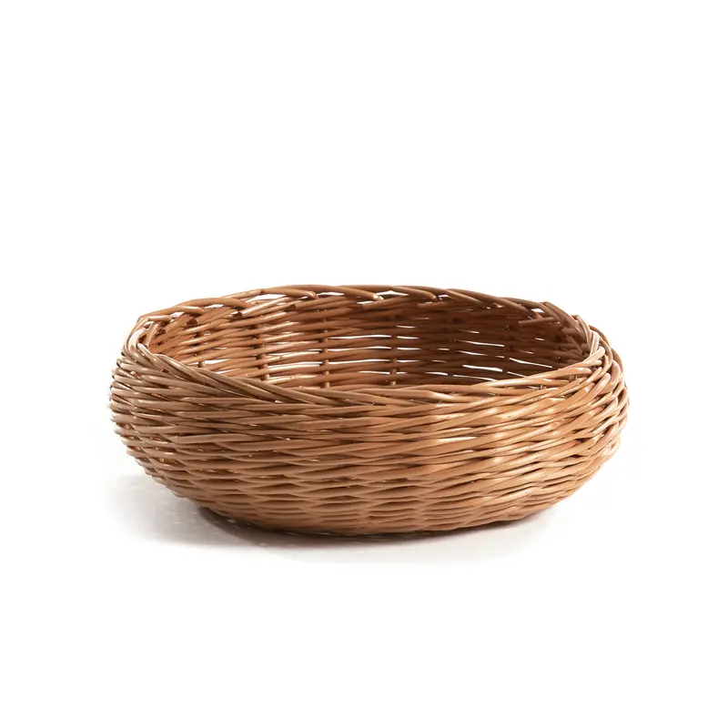 Desayer wicker bread box, bread bowl, round bread basket TheWickerStories