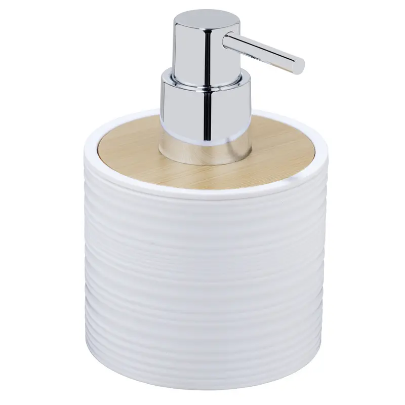 Dozownik do mydła z ryflowanym wzorem, 350 ml