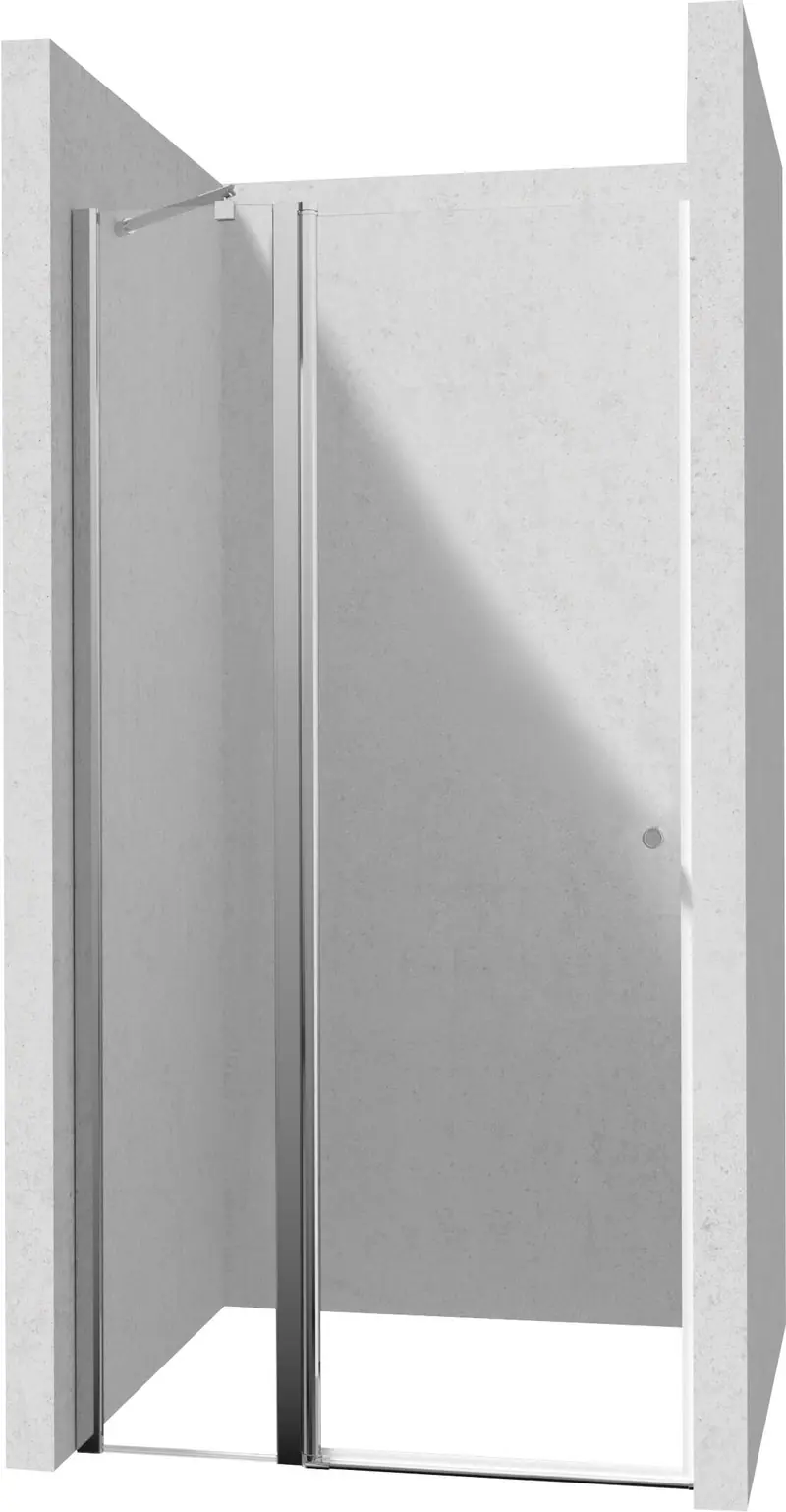 Drzwi prysznicowe 120 cm - uchylne Kerria Plus Chrom