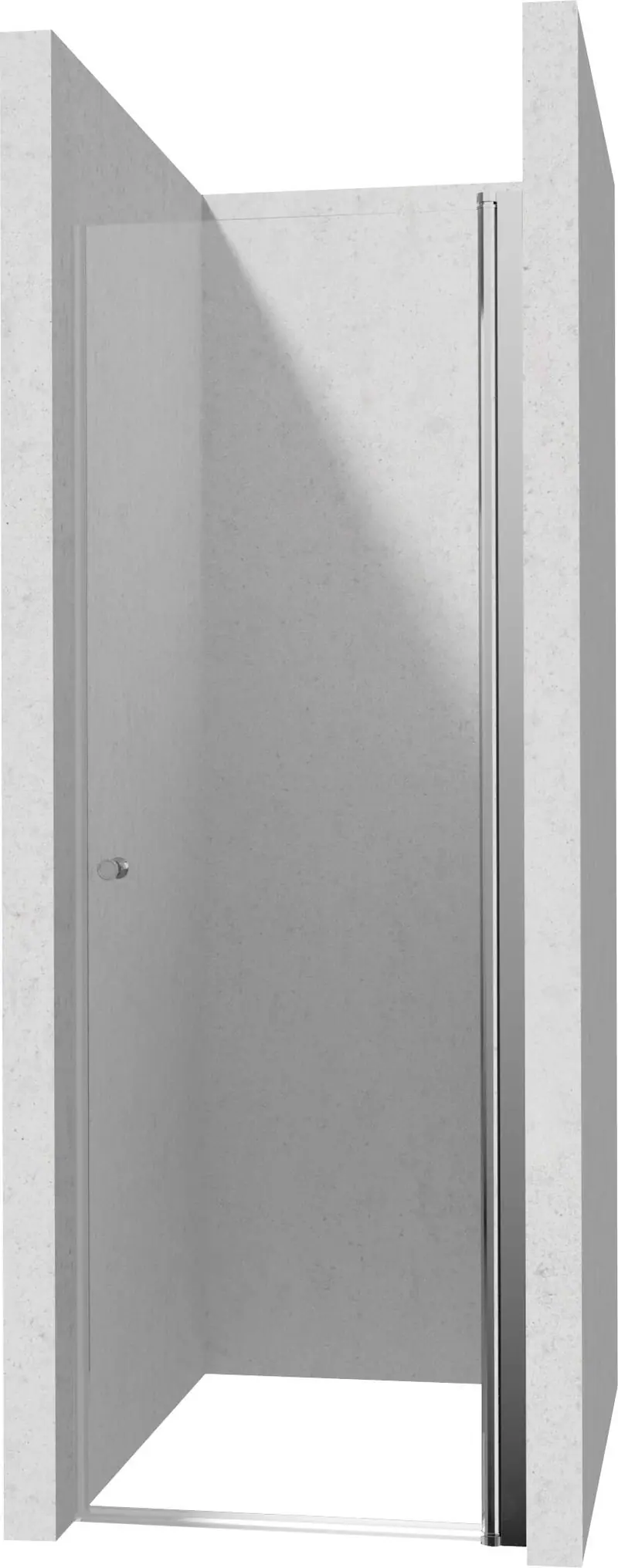 Drzwi prysznicowe 90 cm - wahadłowe Kerria Plus Chrom
