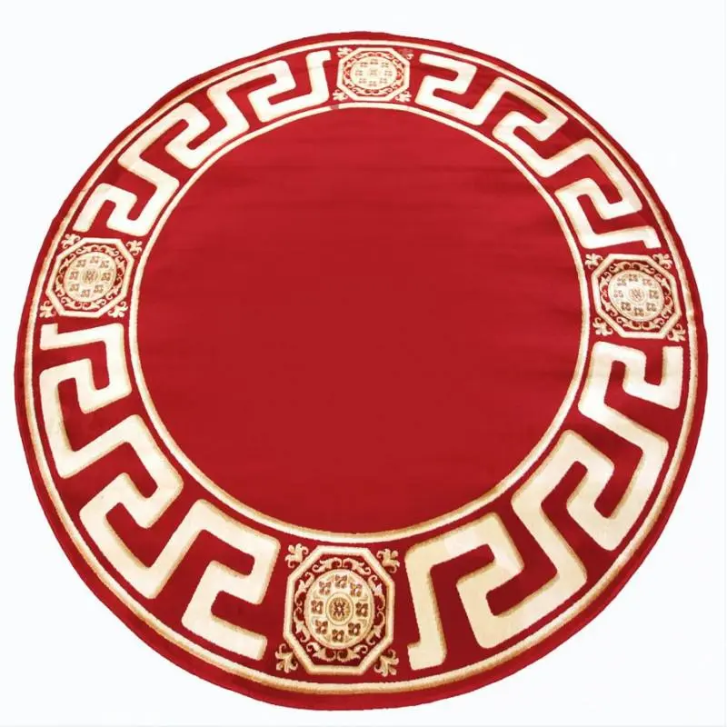 Dywan z meandrem Versace czerwony 200