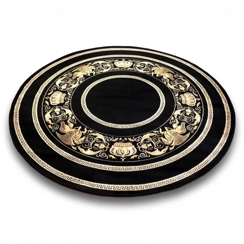 Dywan z meandrem Versace + dekor czarny 200