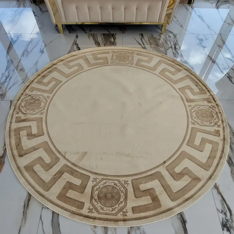 Dywan z meandrem Versace kremowy 200