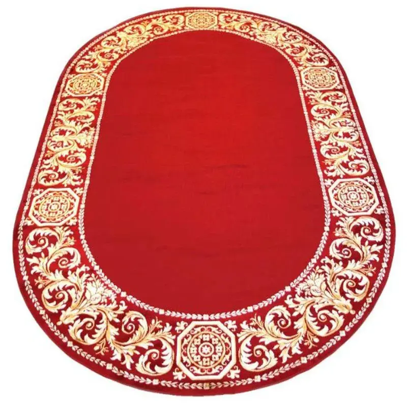 Dywan z meandrem Versace Rococo czerwony 230/152
