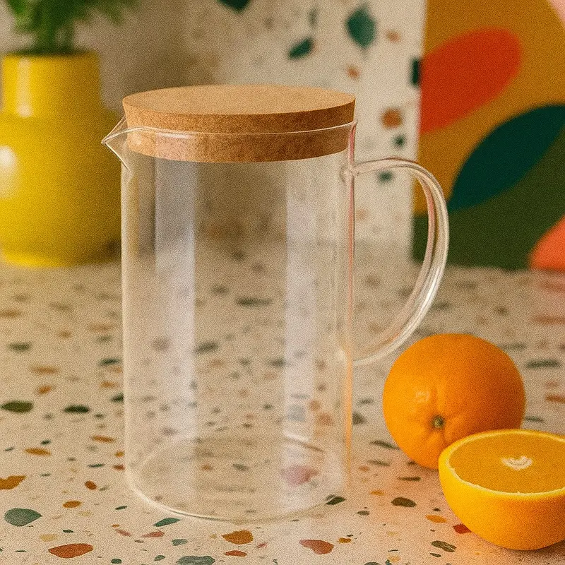 Dzbanek na wodę szklany NATO, 1,4 l
