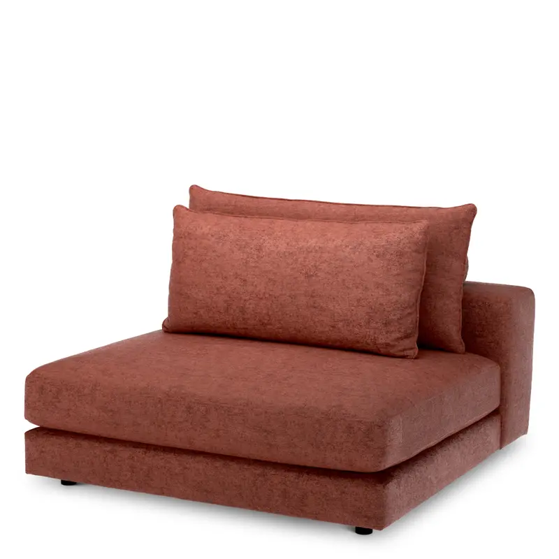 Element środkowy sofy modułowej Lounge Club, Montier Burnt Orange