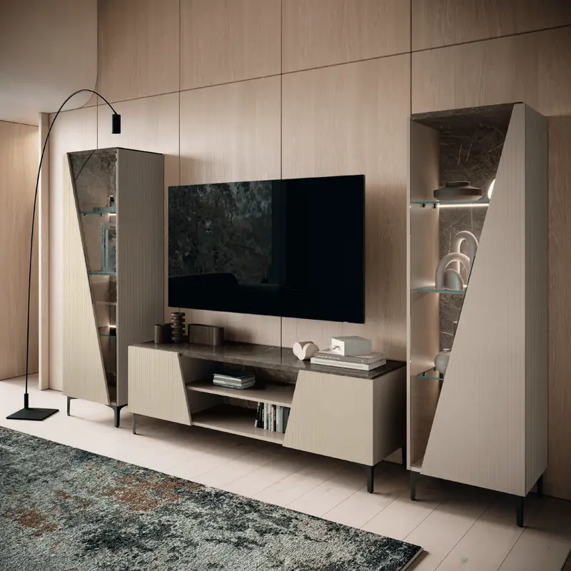 FIDIA WŁOSKA SZAFKA RTV 177 CM / CAMELGROUP