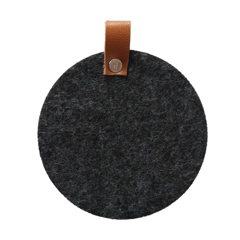 Filcowe podkładki pod kubek Modena, 6 szt., Ø 10 cm