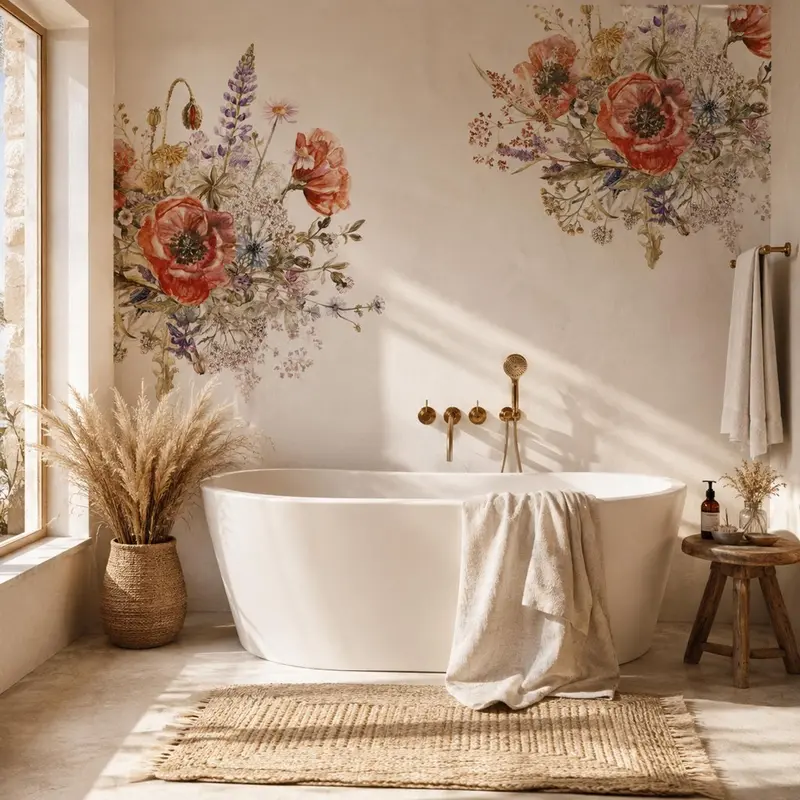 Fiori Due – Tapeta na wymiar Aqua Zone