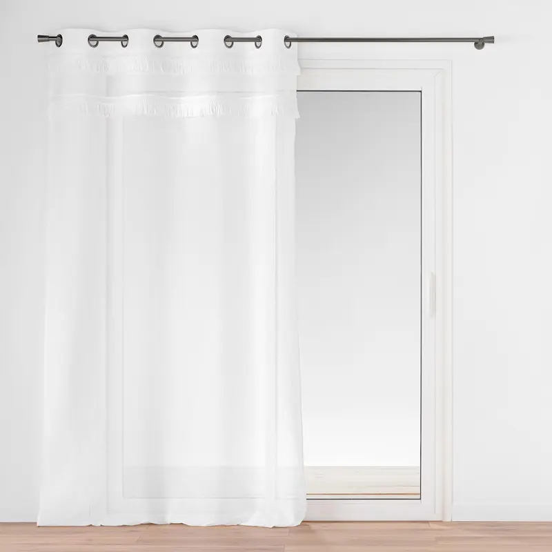 Firana okienna z frędzlami, 140 x 240 cm, FRANGINA