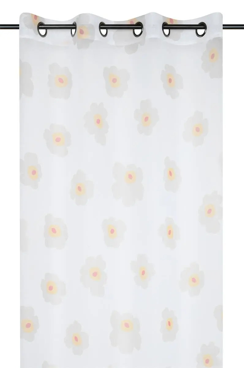 Firana w stokrotki, SWEETLOVE, 140 x 260 cm