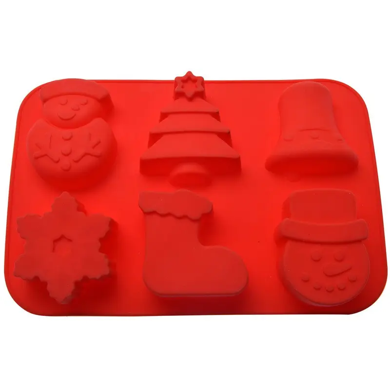 Foremki do ciastek 3D, motyw świąteczny, 31 x 17 cm