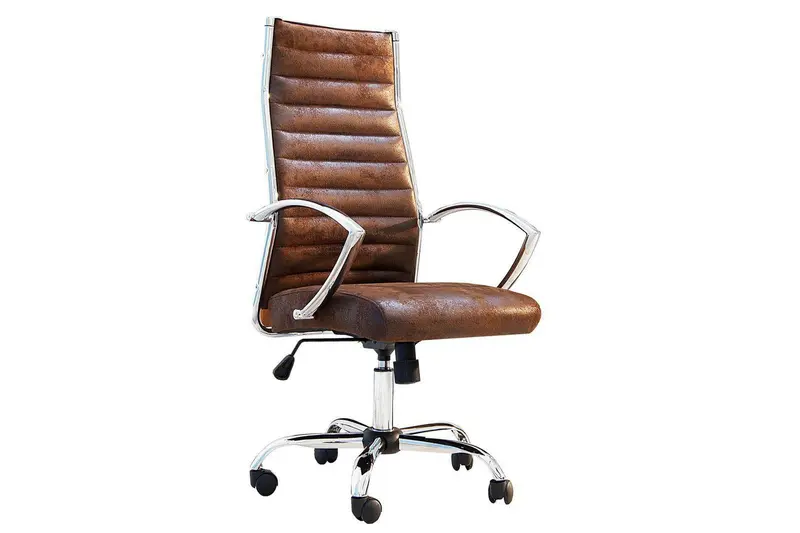 FOTEL BIUROWY DEAL BRĄZOWY / 36105 / INVICTA INTERIOR