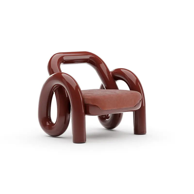 Fotel Gelee | Rouge