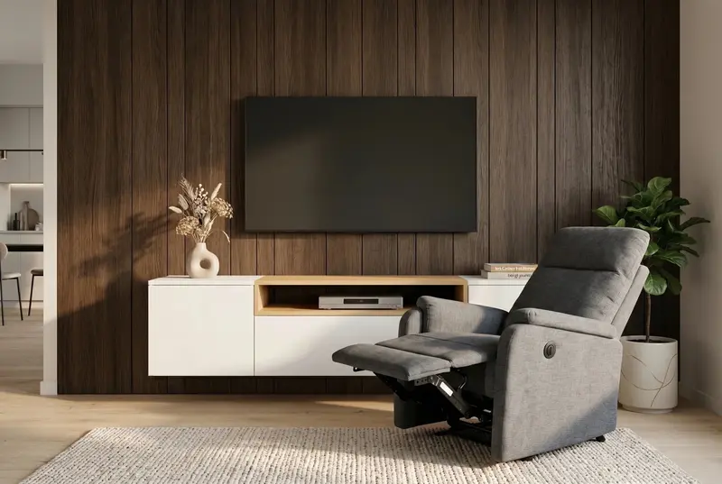 FOTEL KINOWY HOLLYWOOD SZARY / 47600 / INVICTA INTERIOR