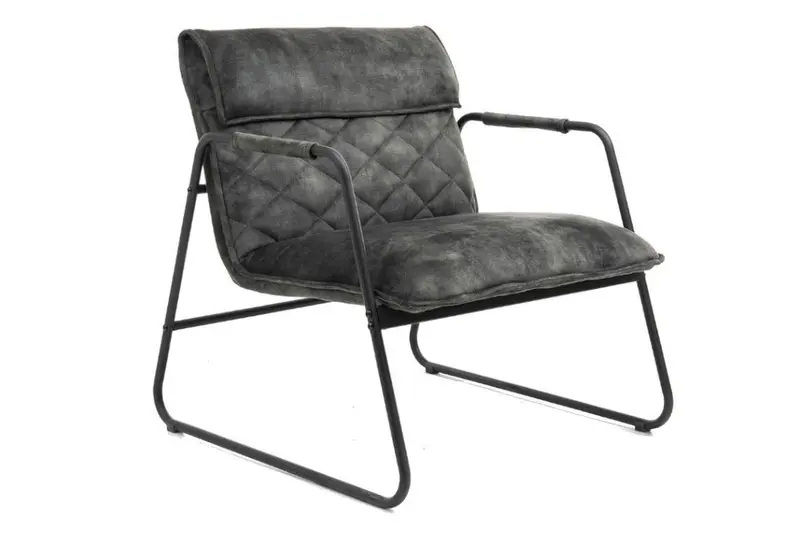 FOTEL MUSTANG LOUNGER SZARY / 40760  / INVICTA INTERIOR
