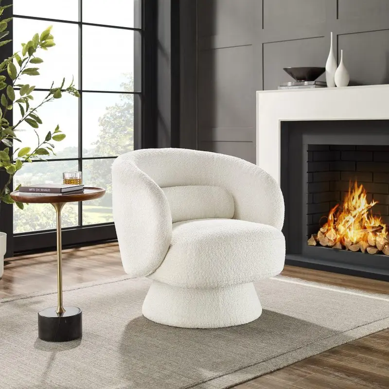 FOTEL NOVA OBROTOWY BIAŁY / 43526 / INVICTA INTERIOR