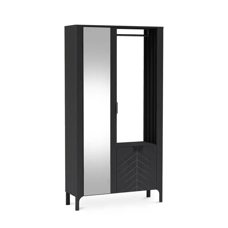 Garderoba 105x197 z lustrem w stylu nowoczesnym | EKLIPSO