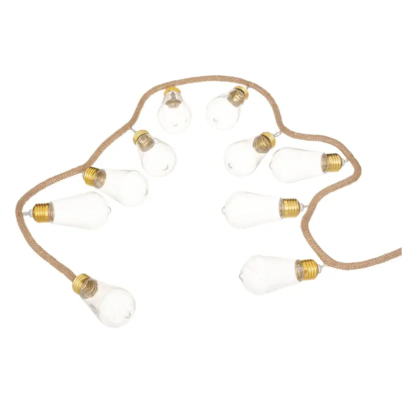 Girlanda dekoracyjna, 10 żarówek LED, 165 cm