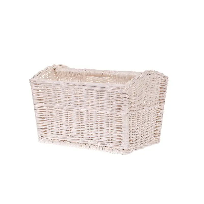 Givora wicker magazine basket for storing periodicals, with handle TheWickerStories