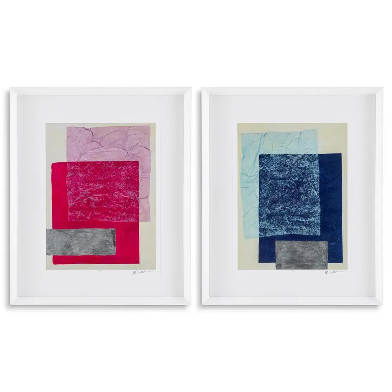 Grafiki Paper Colorfields by Michael Willett, zestaw 2 szt.