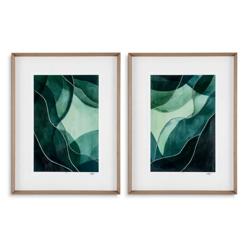 Grafiki Tide Source by Grace Popp, zestaw 2 szt.
