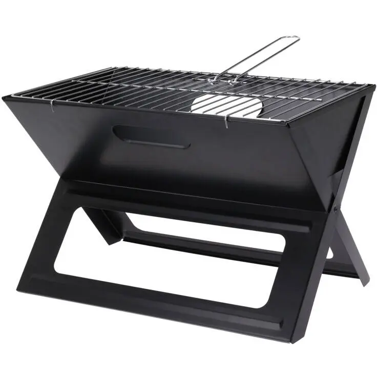 Grill składany z kratką, 47,5 x 43 cm