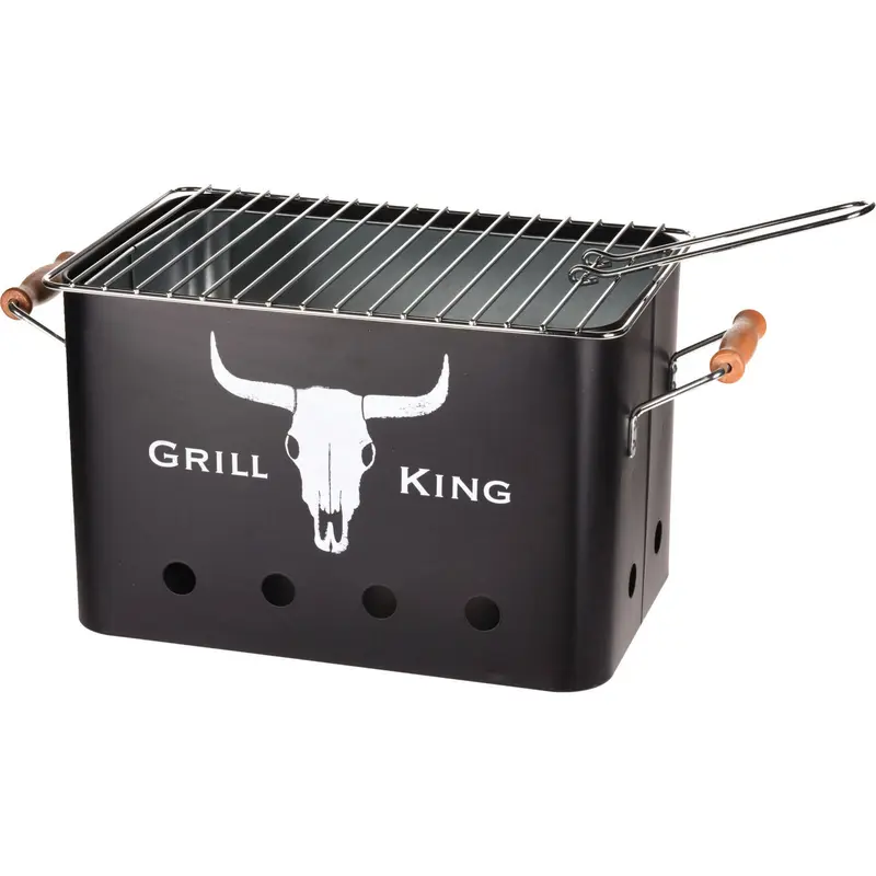 Grill turystyczny przenośny GRILL KING,  44 x 23 x 23 cm