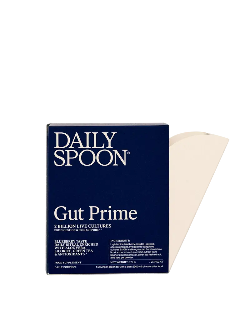 Gut Prime - suplement z żywymi kulturami bakterii dla jelit i skóry
