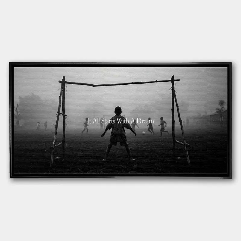 It All Starts With A Dream Football