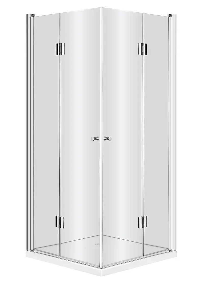 Kabina prysznicowa kwadratowa 90 cm Kerria Chrom