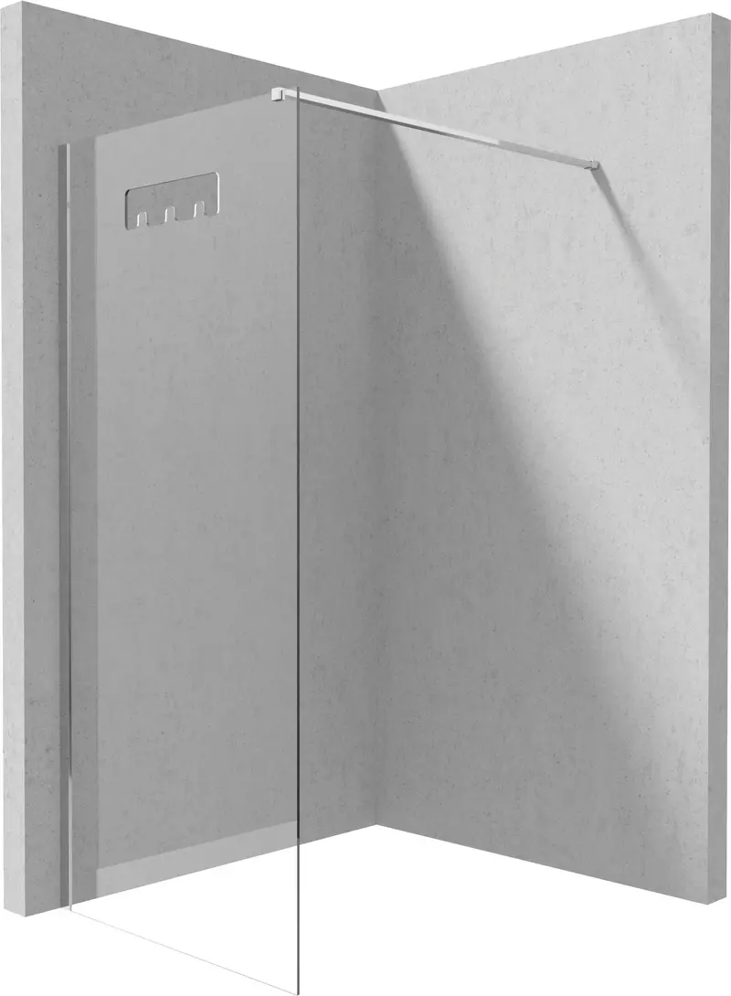 Kabina prysznicowa walk-in 90 cm Mokko Chrom