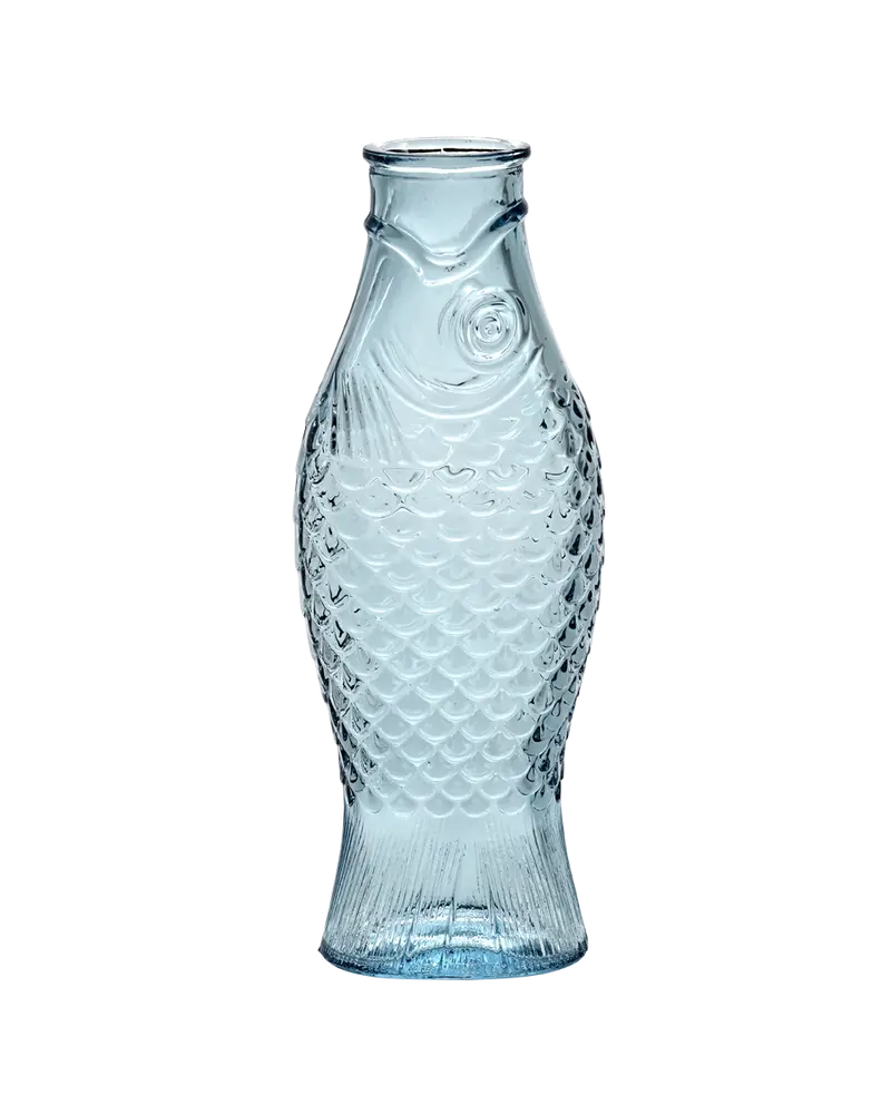 Karafka szklana Fish & Fish Blue