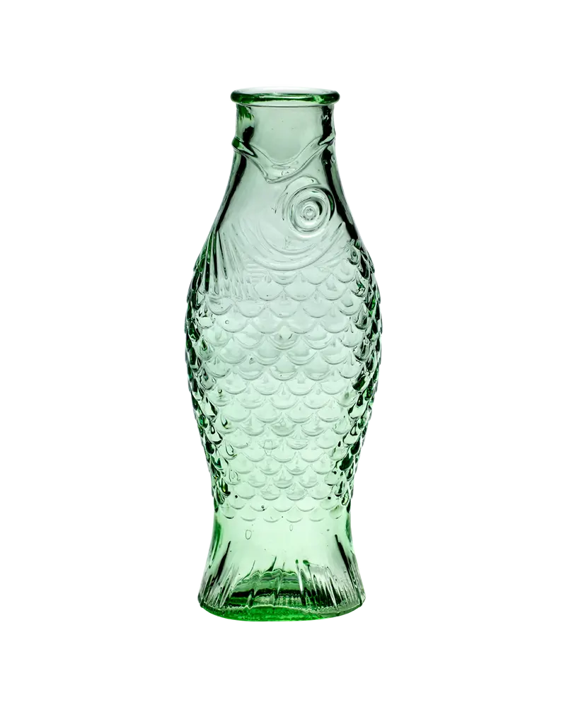 Karafka szklana Fish & Fish Green